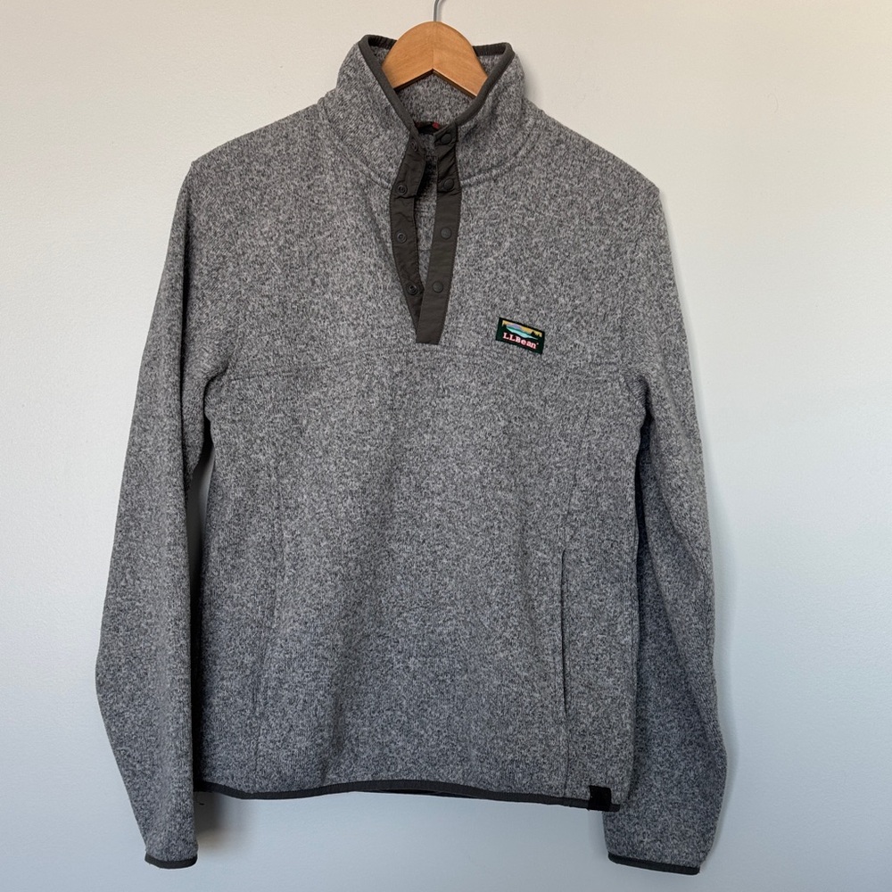 L.L.Bean Men's Sweater Fleece Pullover Size Small